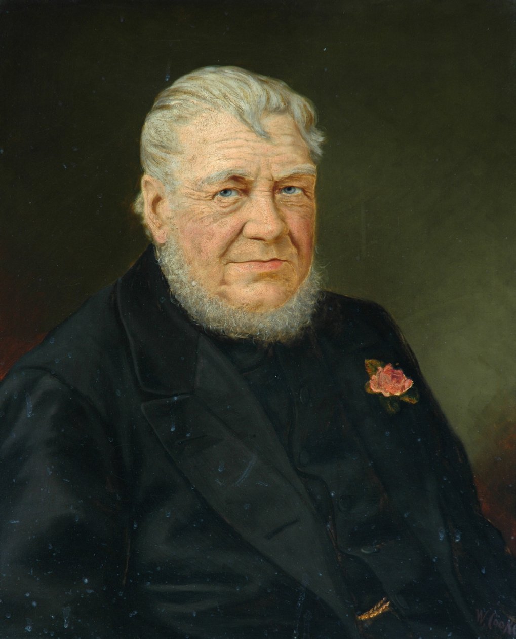 George Hattersley (olie på lærred) af Artist Unknown
