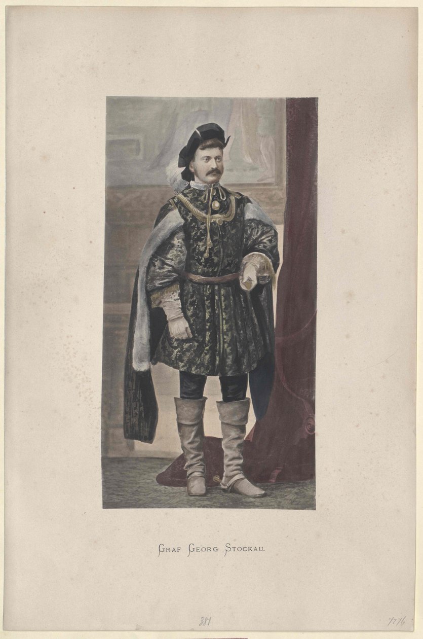 George greve Stockau af Artist Unknown