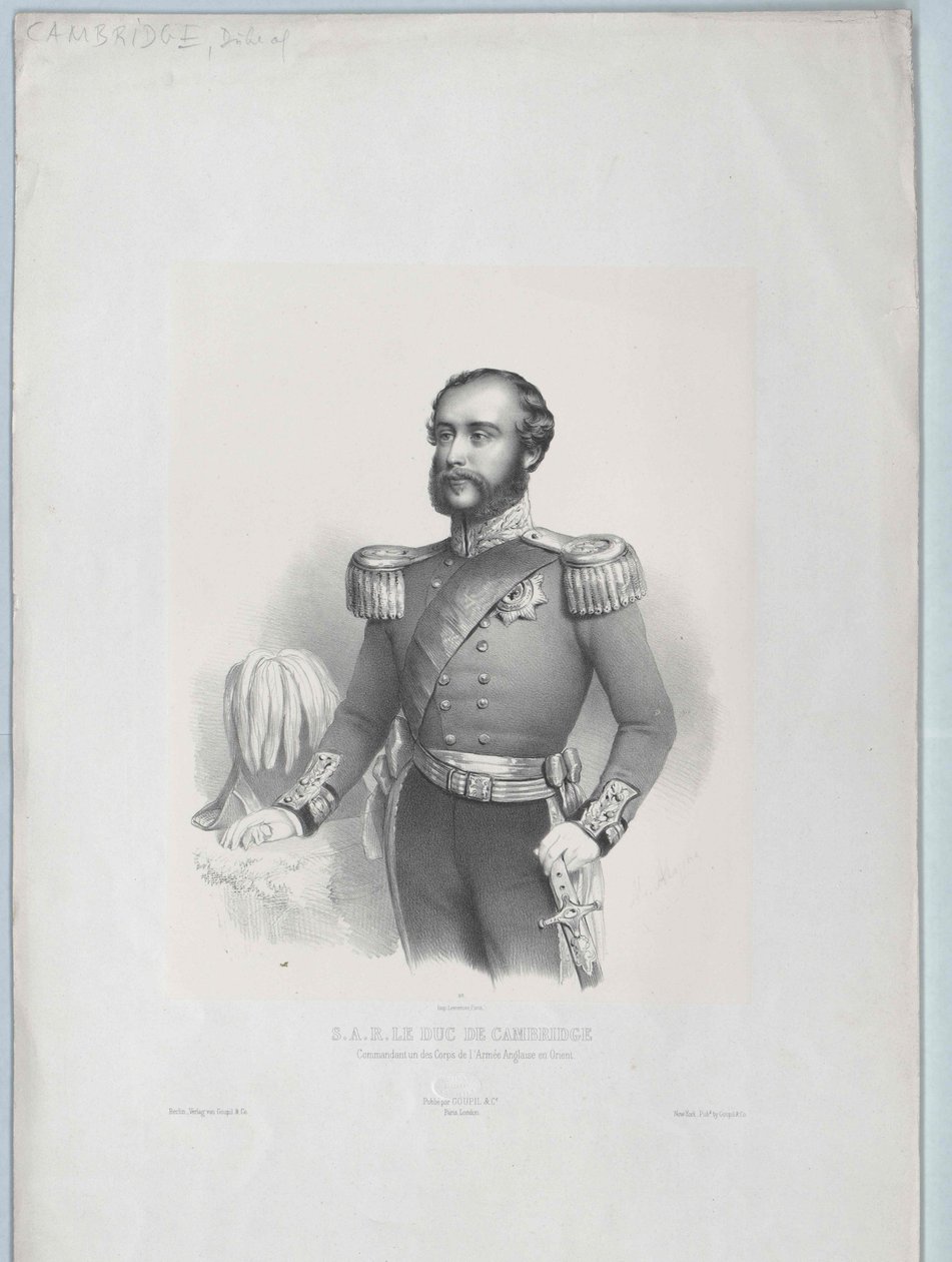 George hertug Cambridge af Artist Unknown