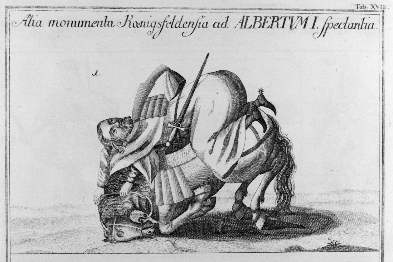 Den tyske konge Albrecht I af Artist Unknown