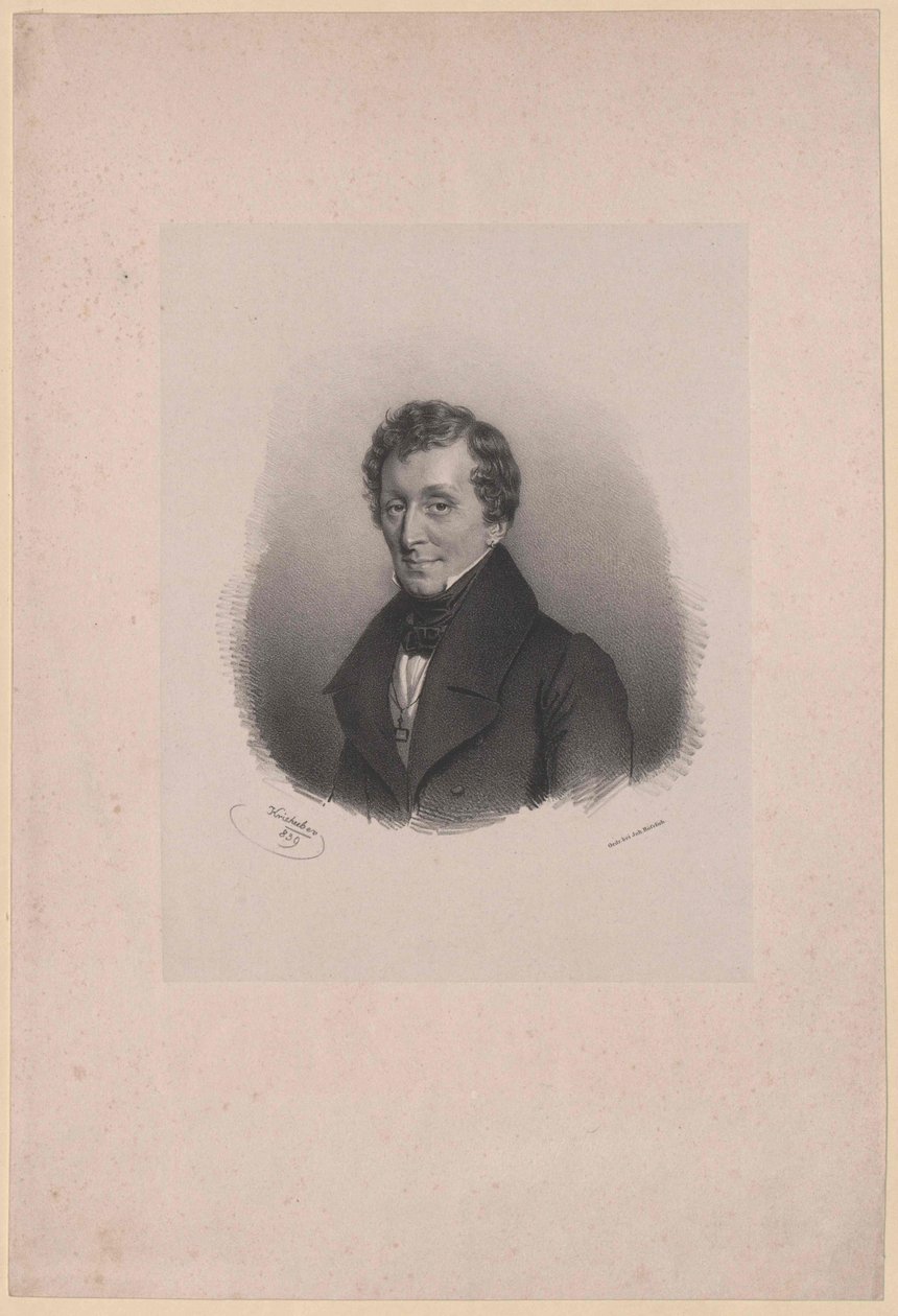 Giacomo Meyerbeer (tryk) af Artist Unknown