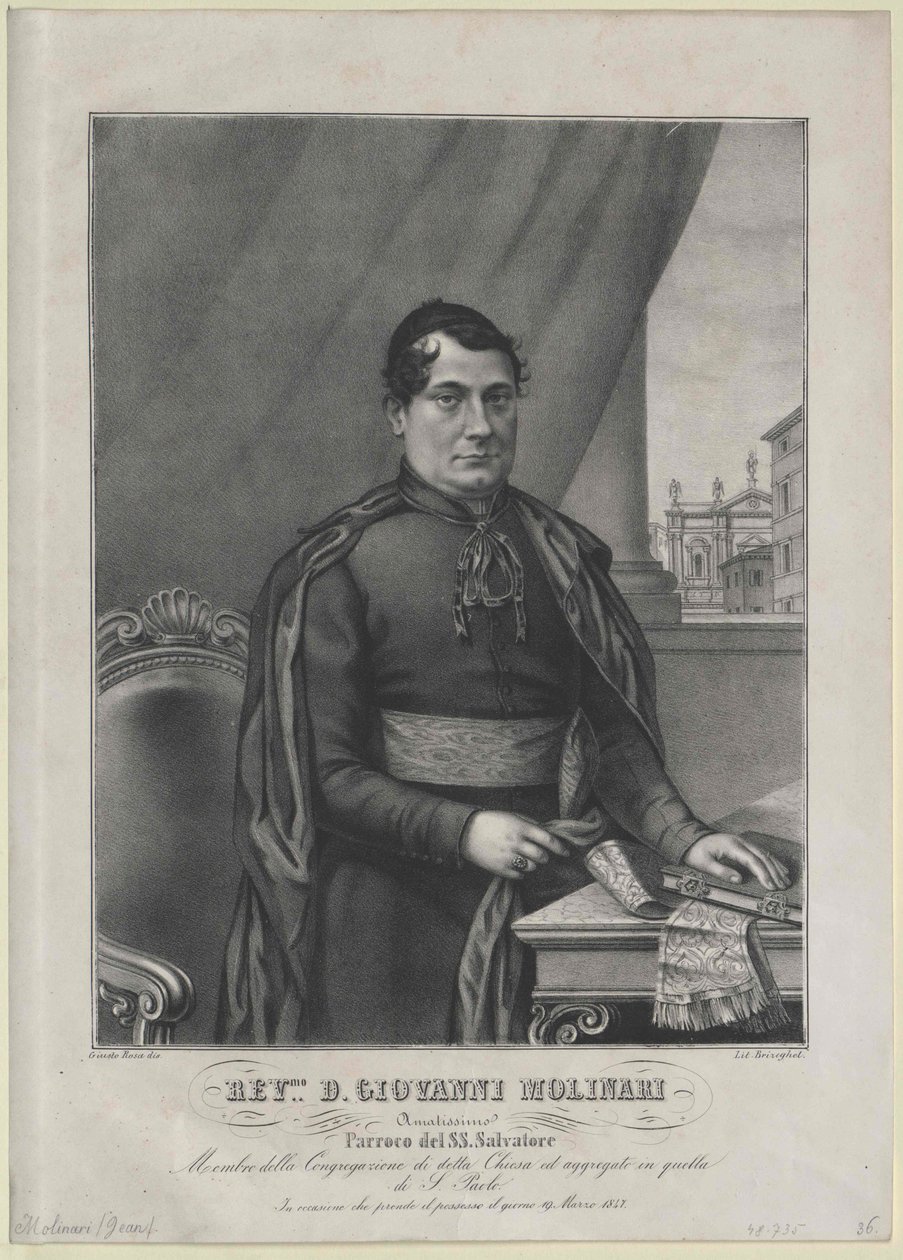 Giovanni Molinari af Artist Unknown