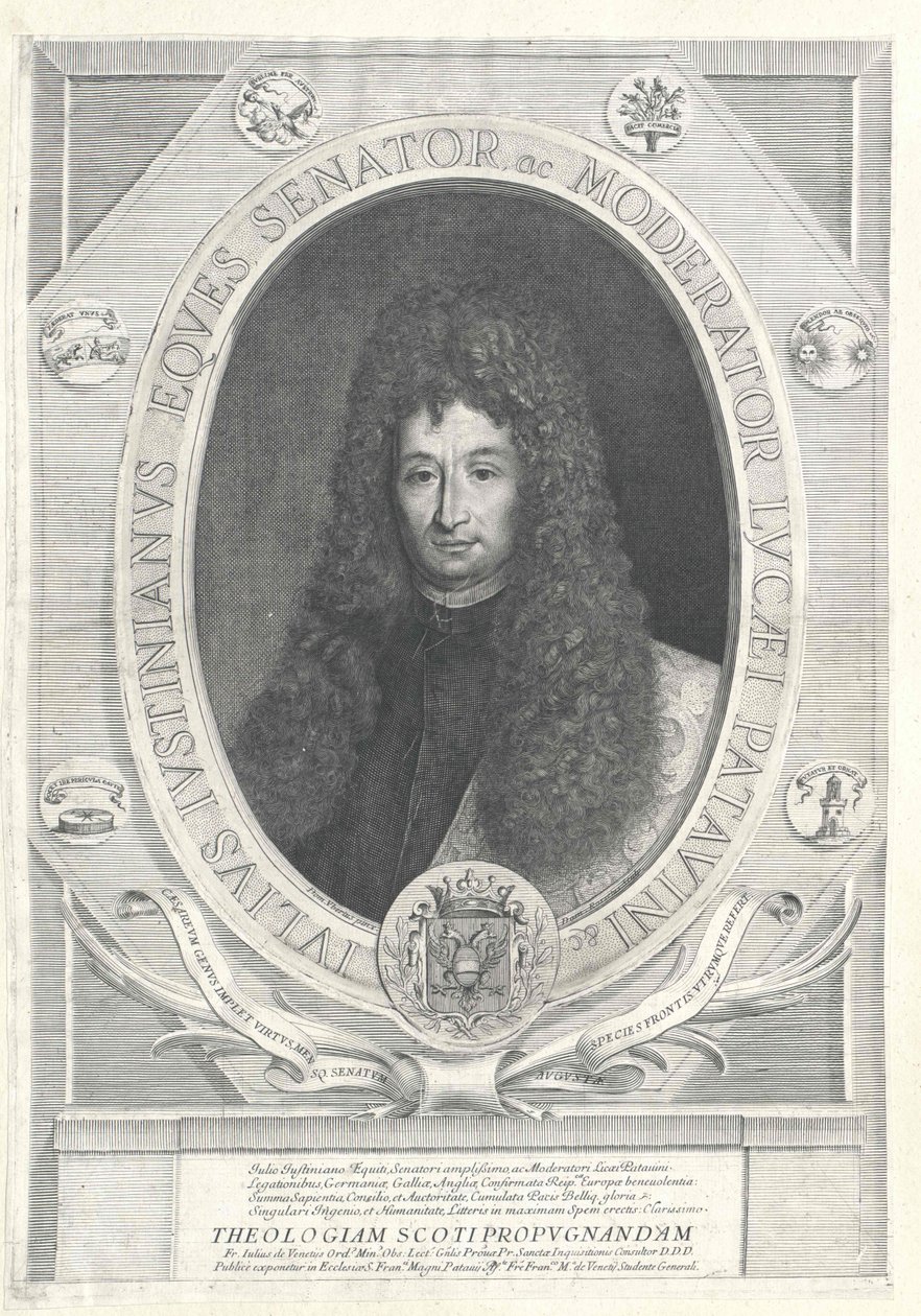 Giulio Giustiniani af Artist Unknown