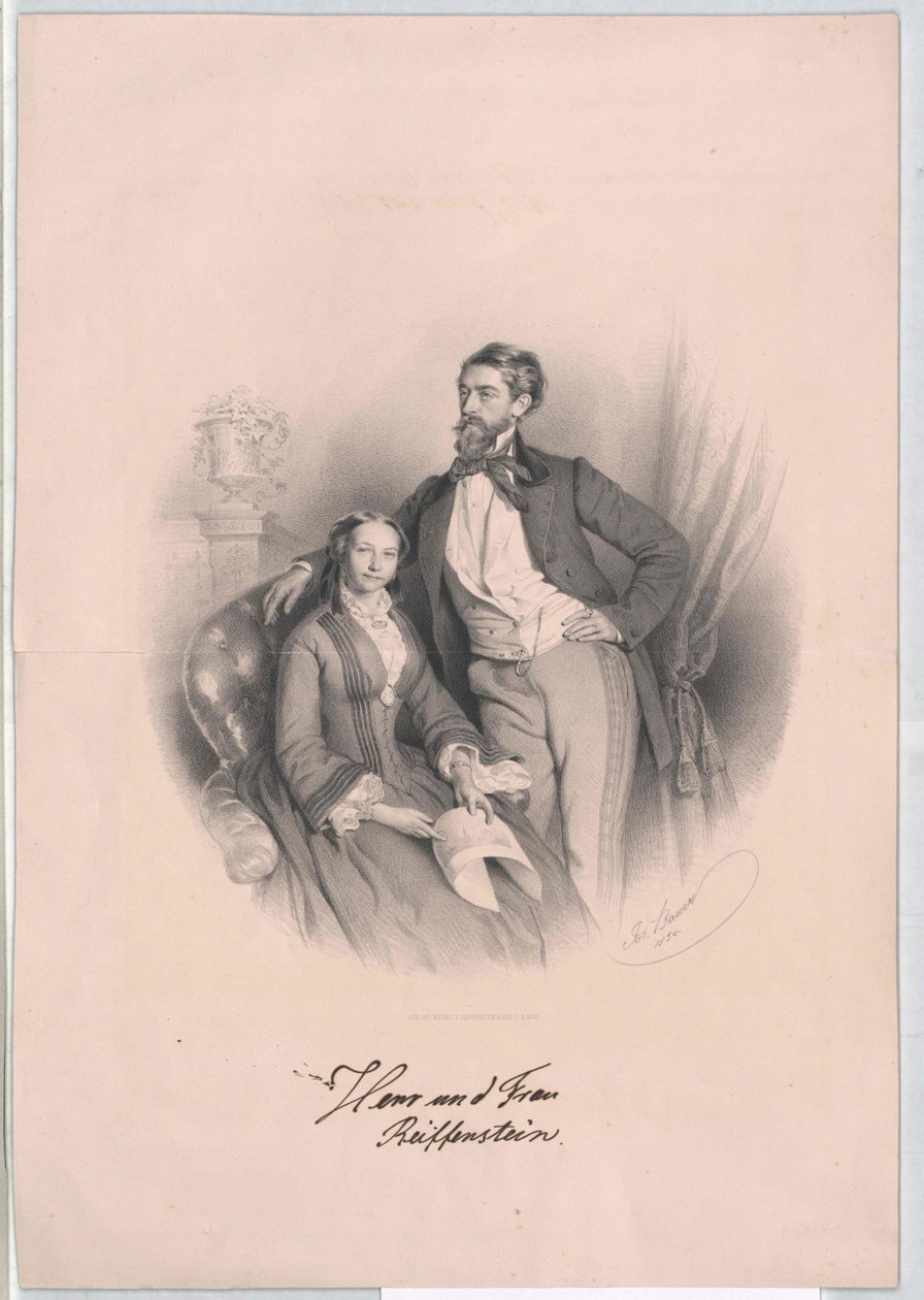 Gottlieb Benjamin Reiffenstein af Artist Unknown