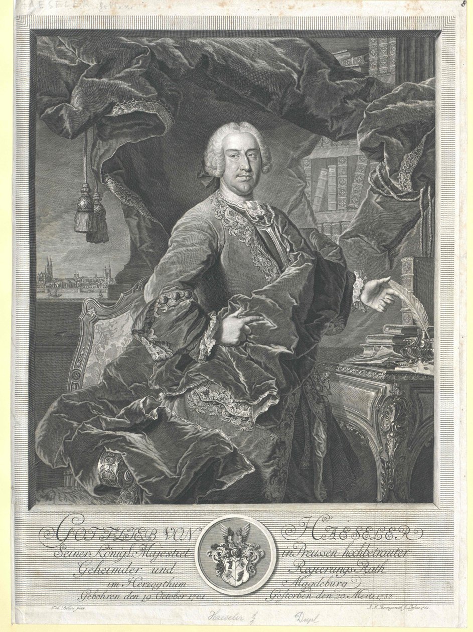 Gottlieb von Haeseler af Artist Unknown
