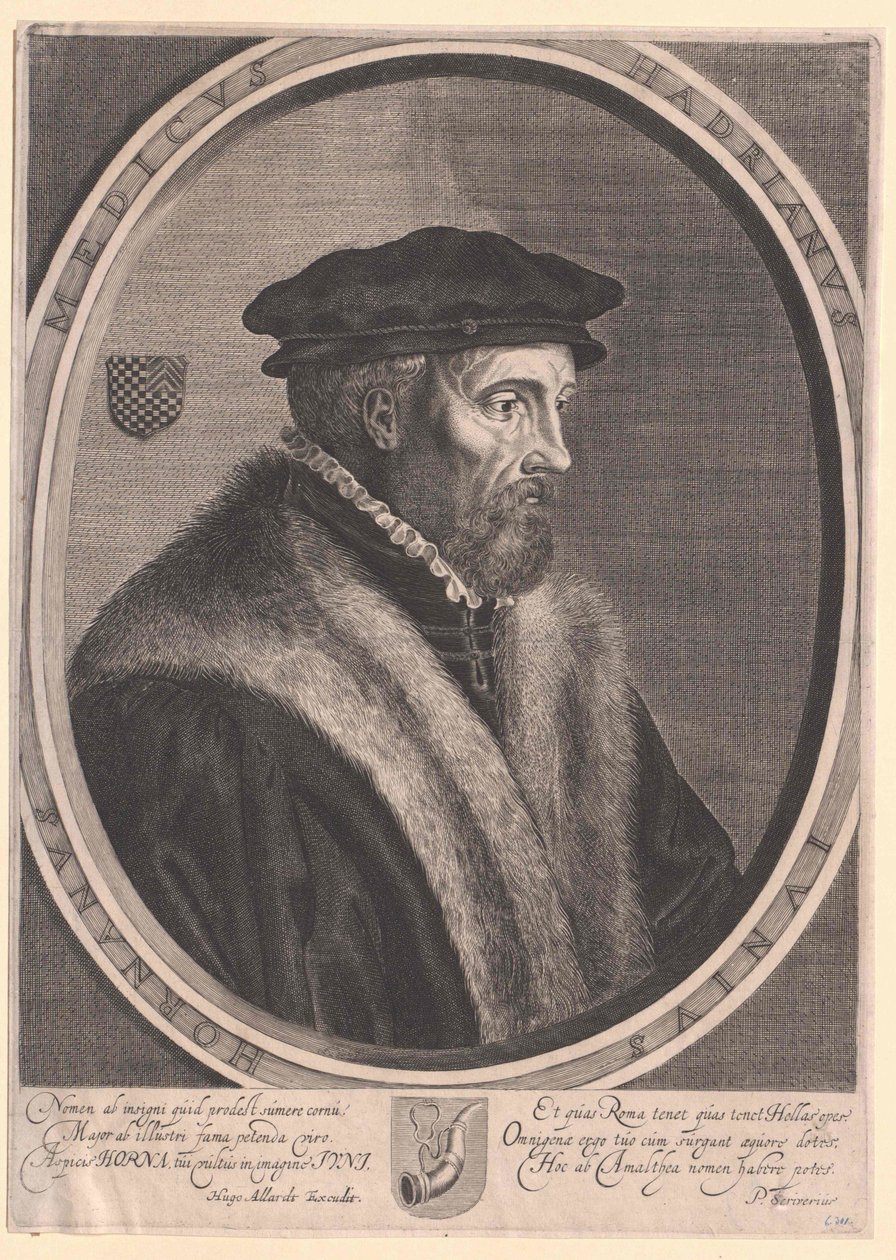 Hadrianus Junius af Artist Unknown
