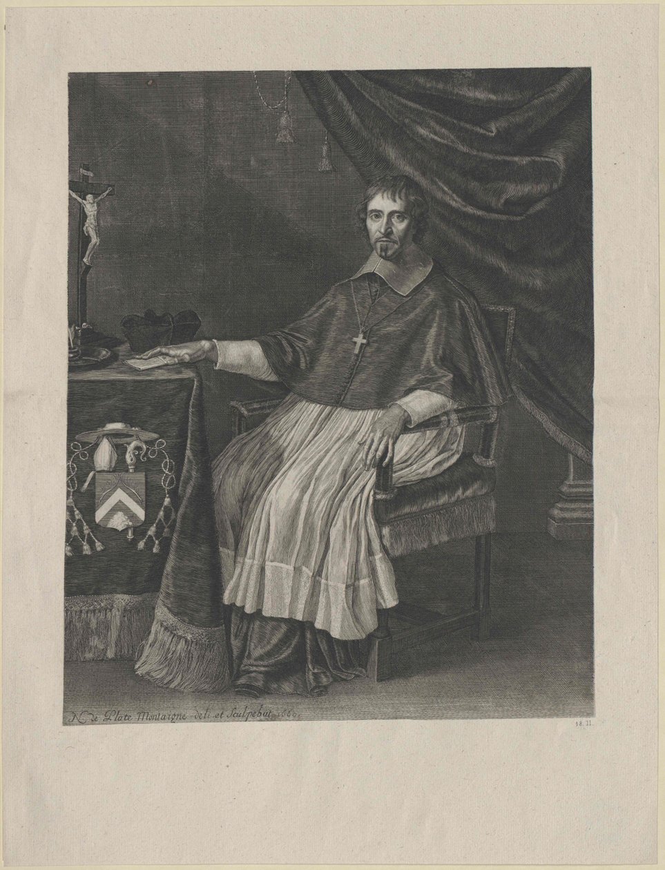 Henri Arnauld af Artist Unknown