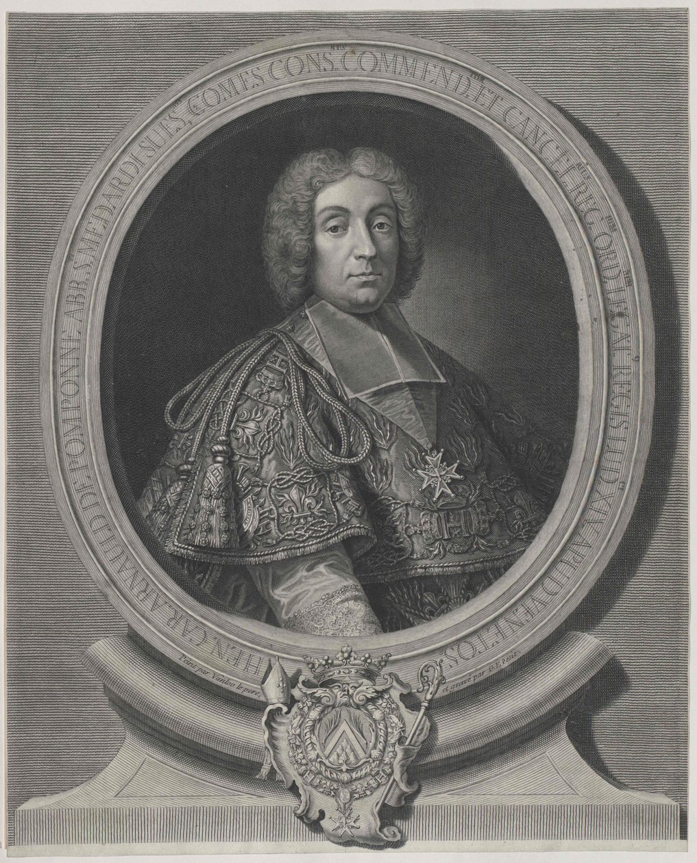 Henri Charles Arnauld de Pomponne af Artist Unknown