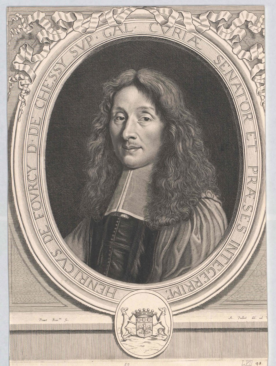 Henri II Fourcy (tryk) af Artist Unknown