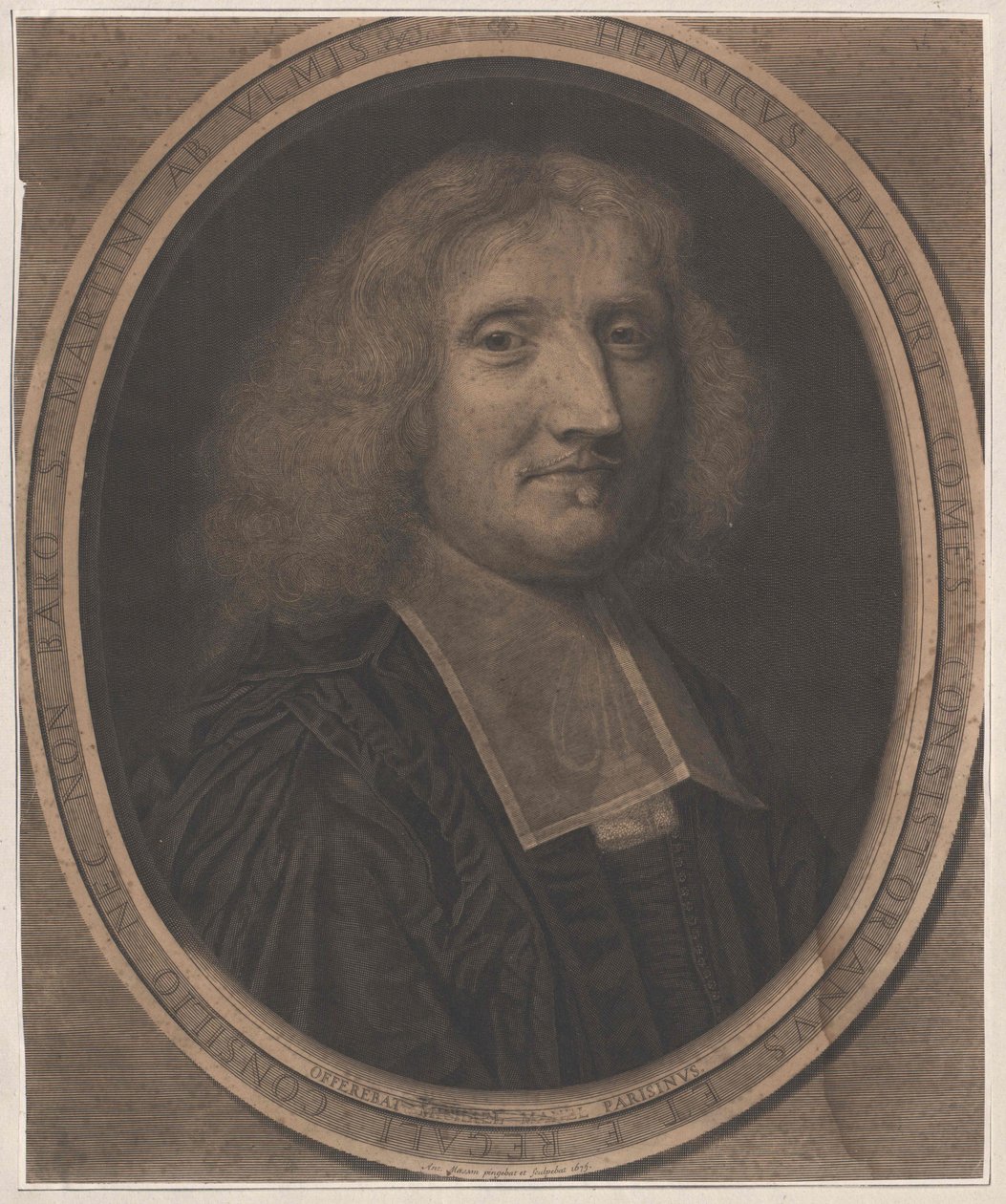 Henri Pussort (tryk) af Artist Unknown