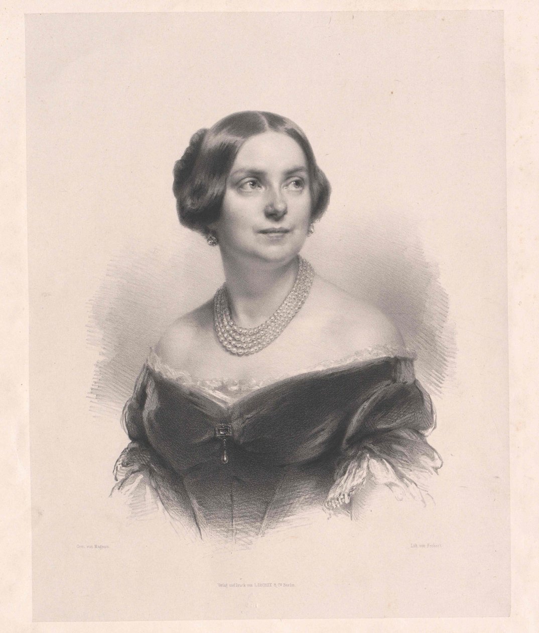 Henriette Gertrude Walpurgis Sontag af Artist Unknown