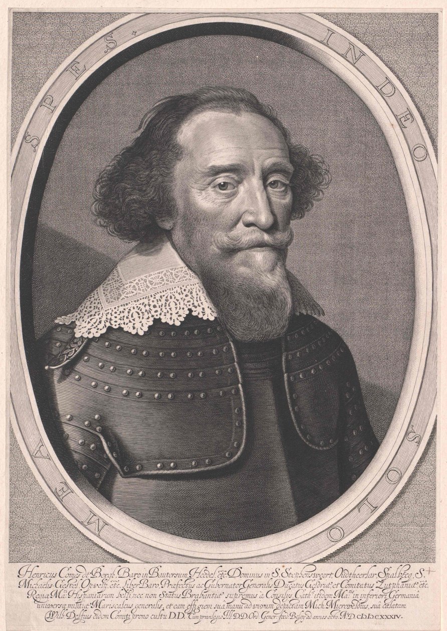 Henrik greve von dem Bergh af Artist Unknown