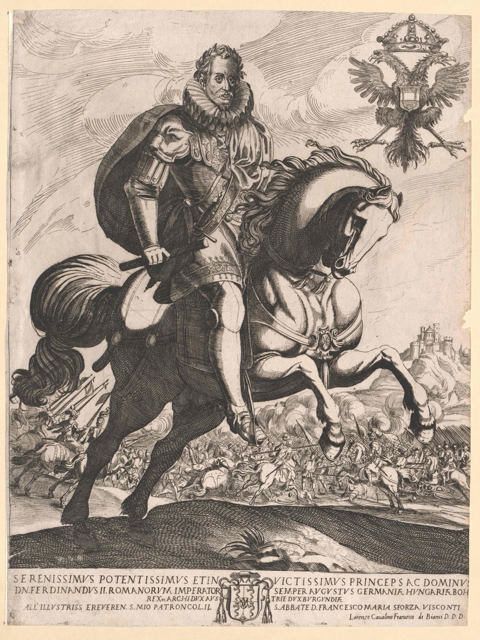 Den hellige romerske kejser Ferdinand II af Artist Unknown