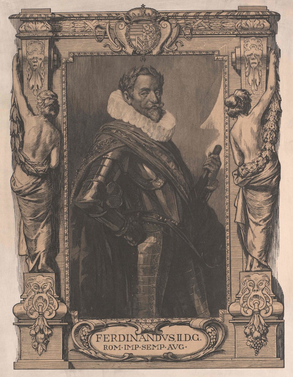 Den hellige romerske kejser Ferdinand II af Artist Unknown