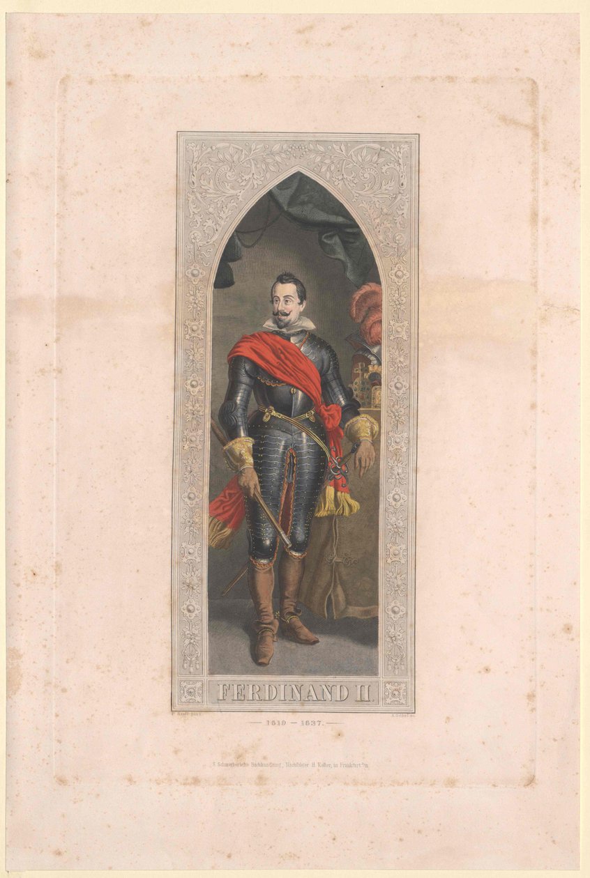 Den hellige romerske kejser Ferdinand II af Artist Unknown