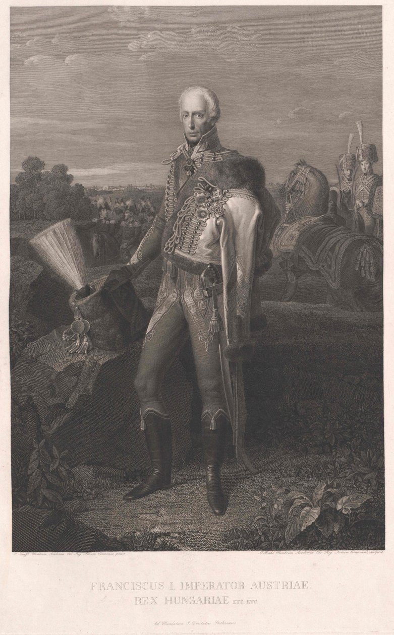 Den hellige romerske kejser Frans II af Artist Unknown