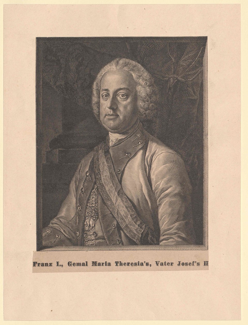 Den hellige romerske kejser Frans I af Artist Unknown