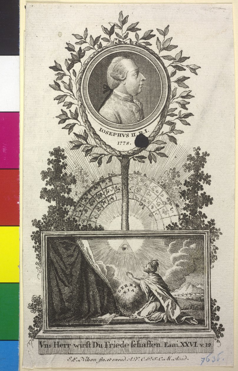 Den hellige romerske kejser Josef II af Artist Unknown