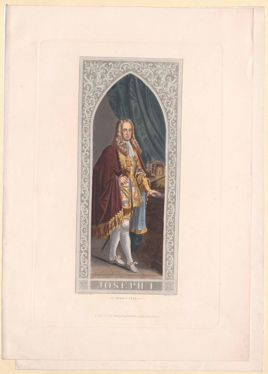 Den hellige romerske kejser Josef I af Artist Unknown