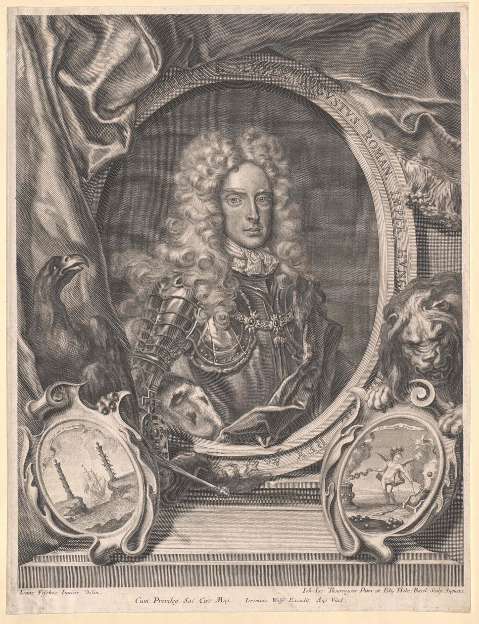 Den hellige romerske kejser Josef I af Artist Unknown