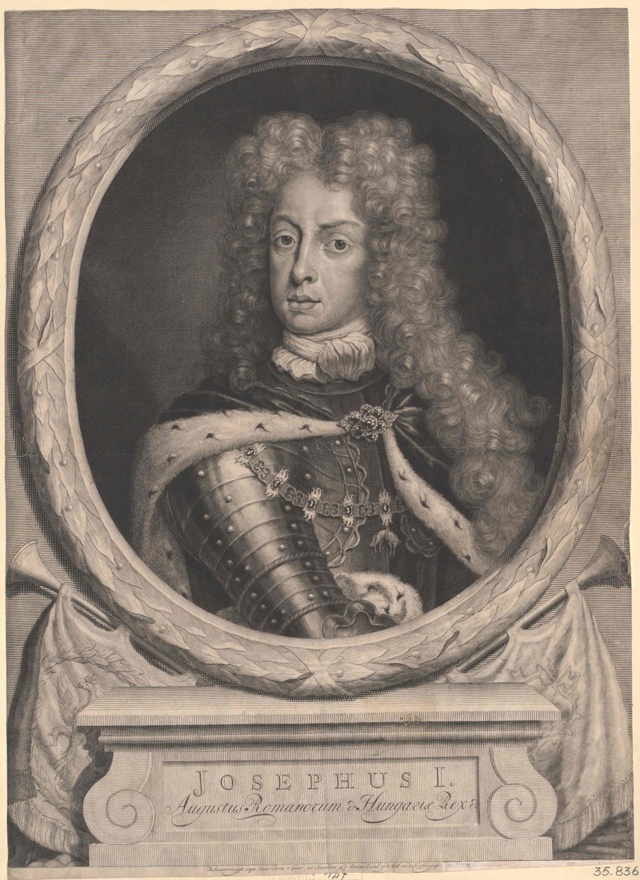 Den hellige romerske kejser Josef I af Artist Unknown