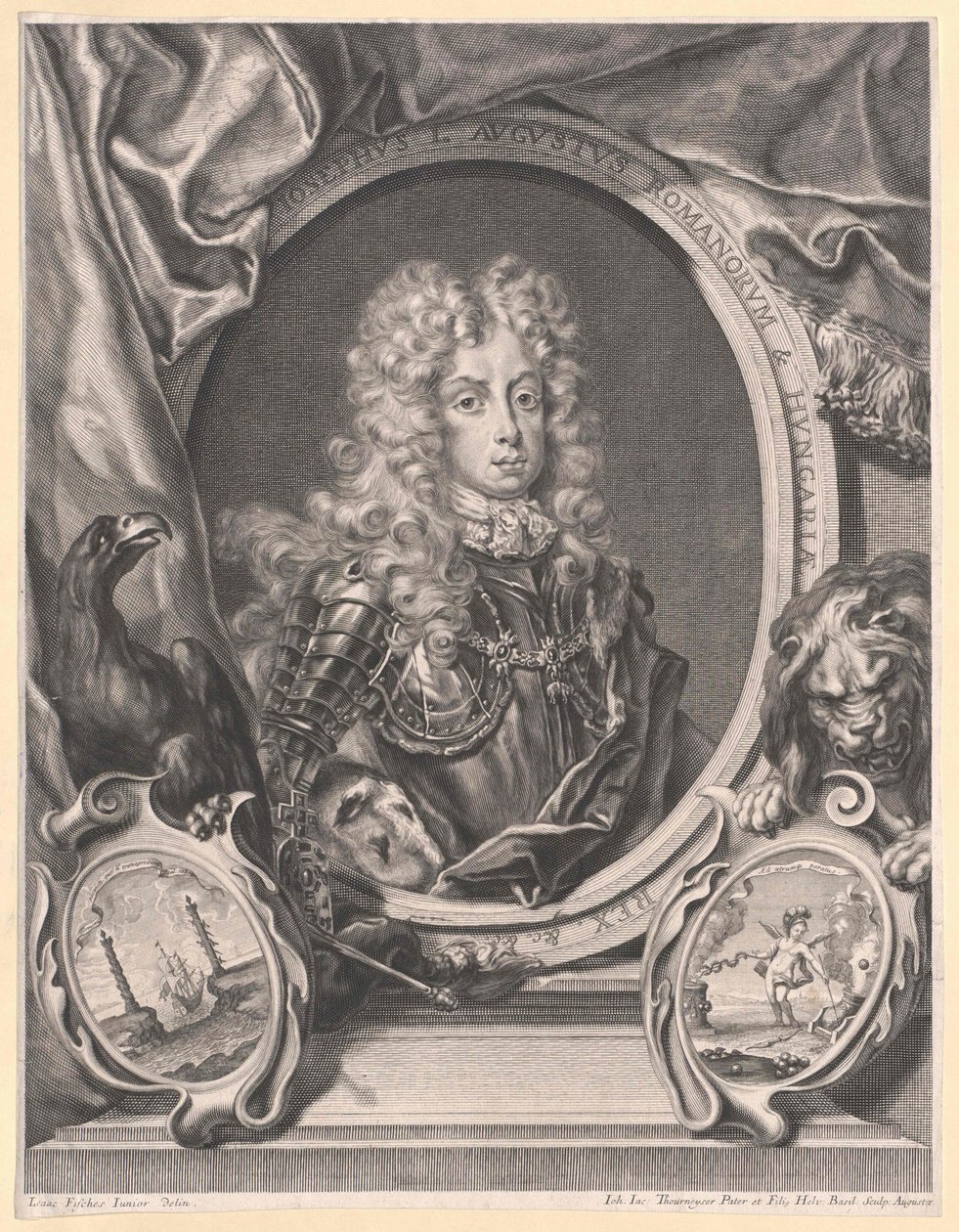 Den hellige romerske kejser Josef I af Artist Unknown