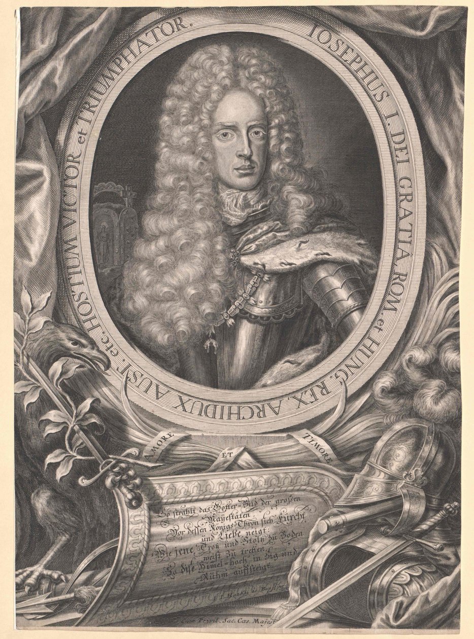 Den hellige romerske kejser Josef I af Artist Unknown