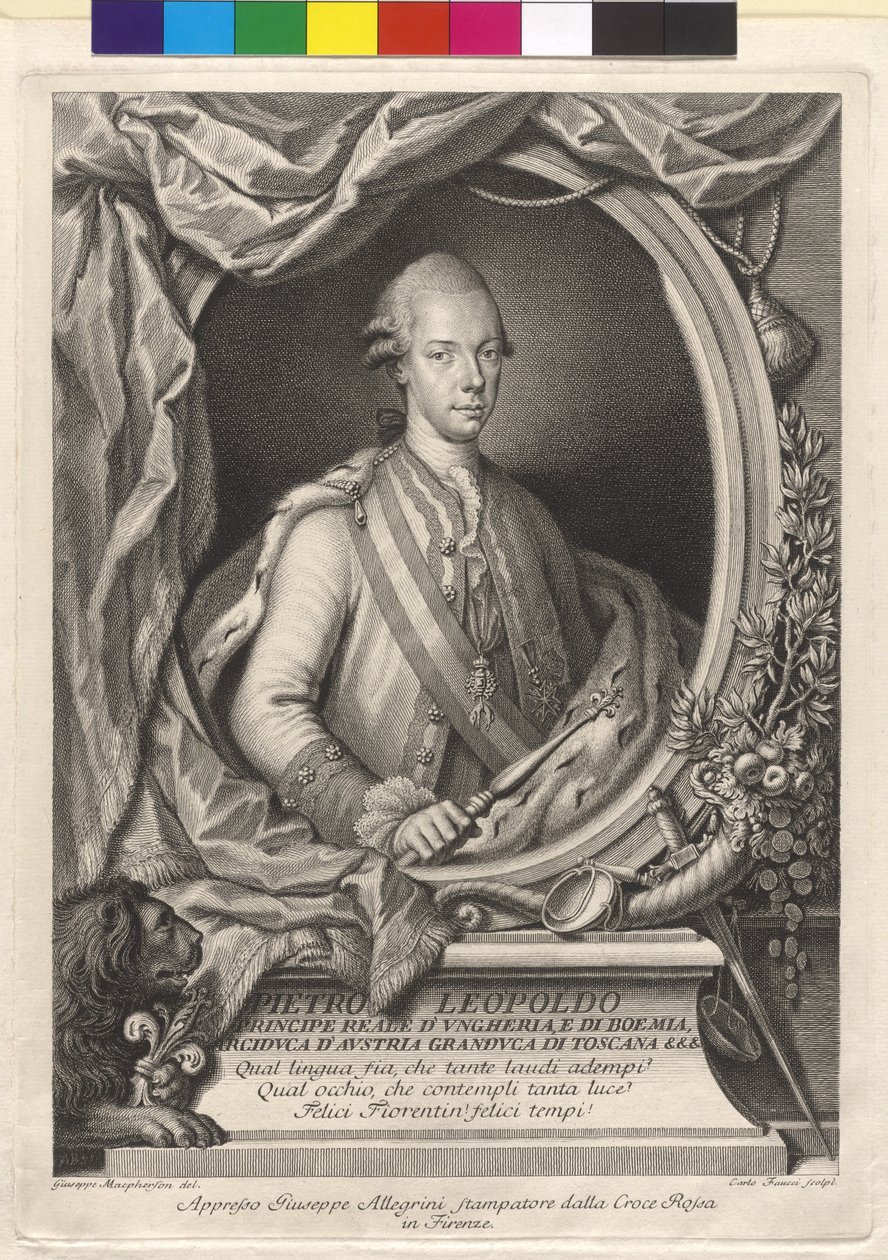 Den hellige romerske kejser Leopold II af Artist Unknown