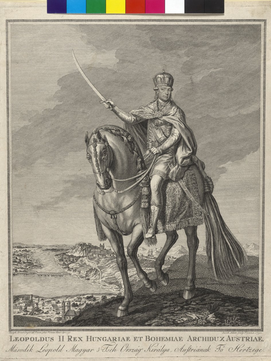 Den hellige romerske kejser Leopold II af Artist Unknown