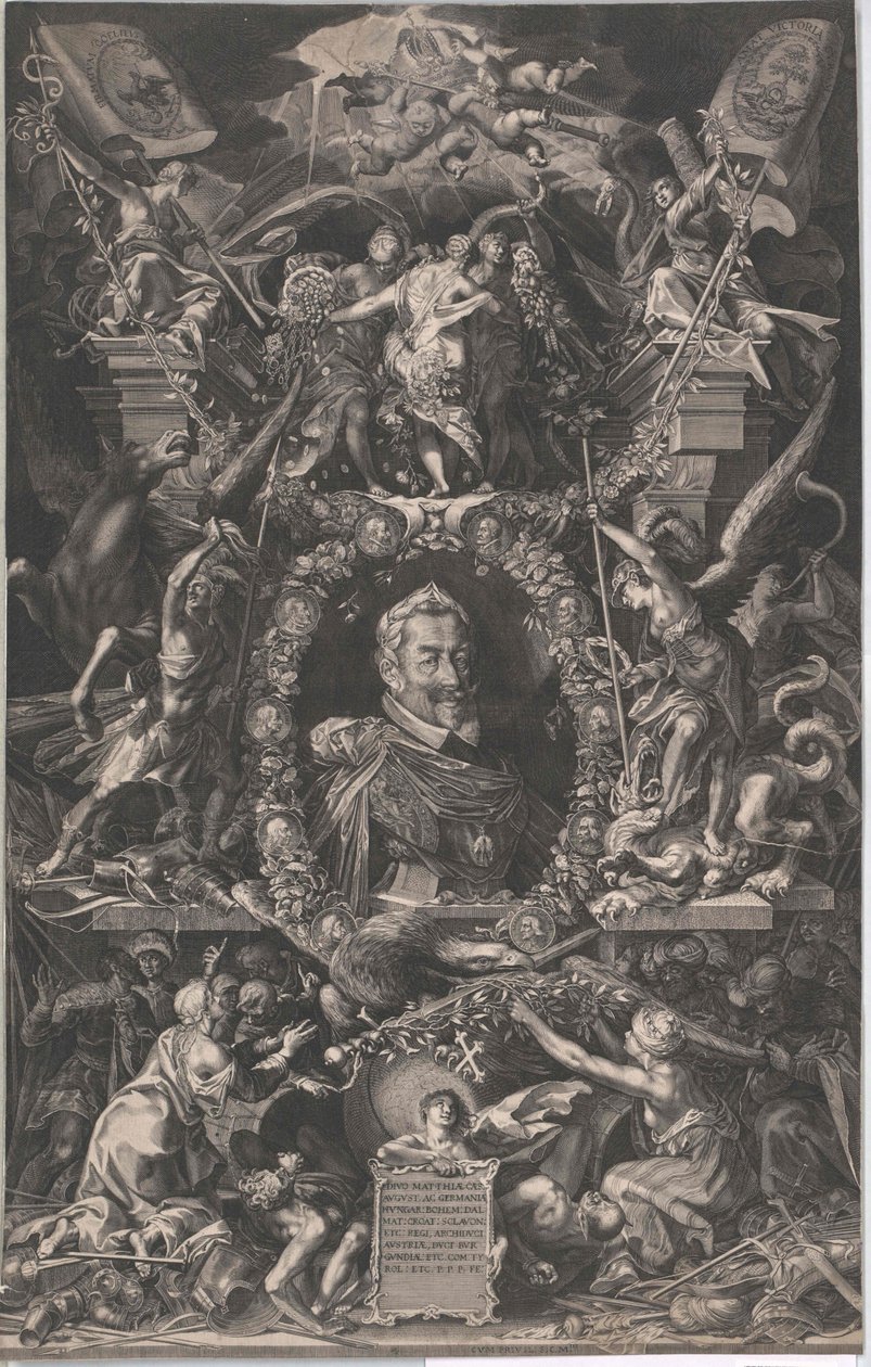 Den hellige romerske kejser Matthæus I af Artist Unknown
