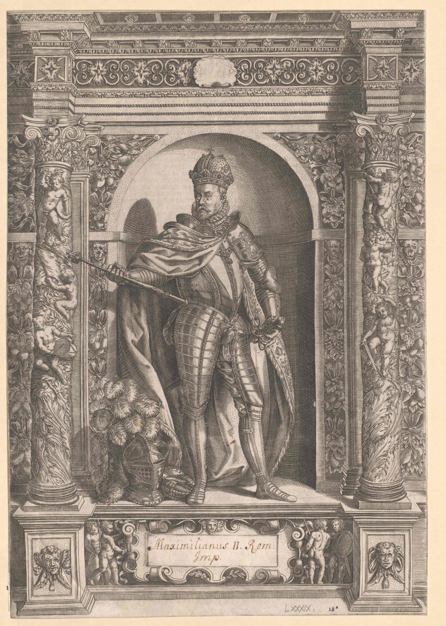 Den hellige romerske kejser Maximilian II af Artist Unknown