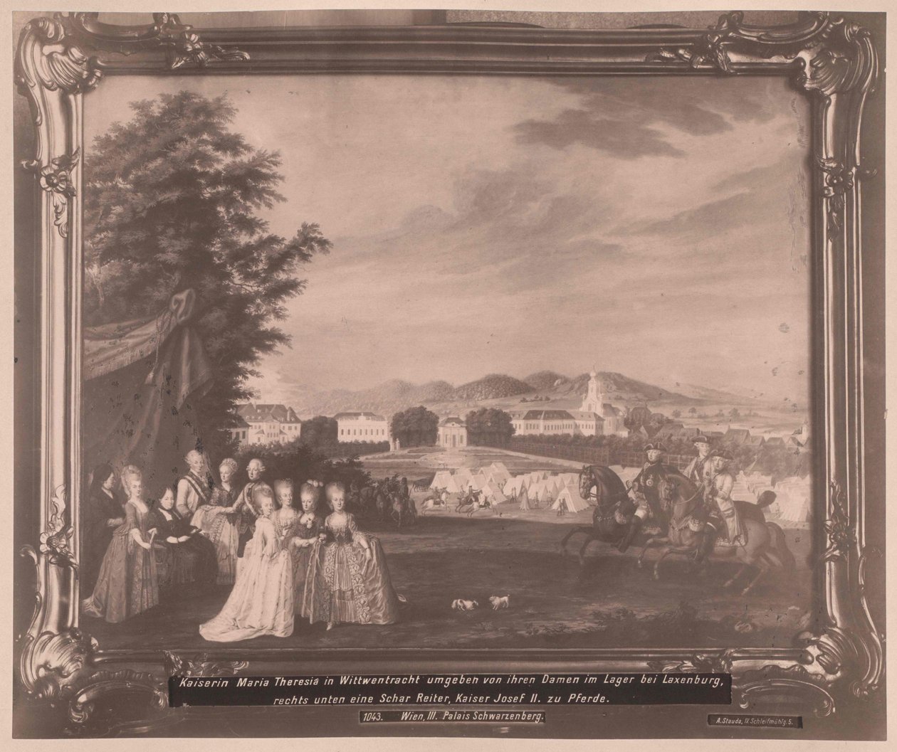 Den hellige romerske kejserinde Maria Theresia af Artist Unknown