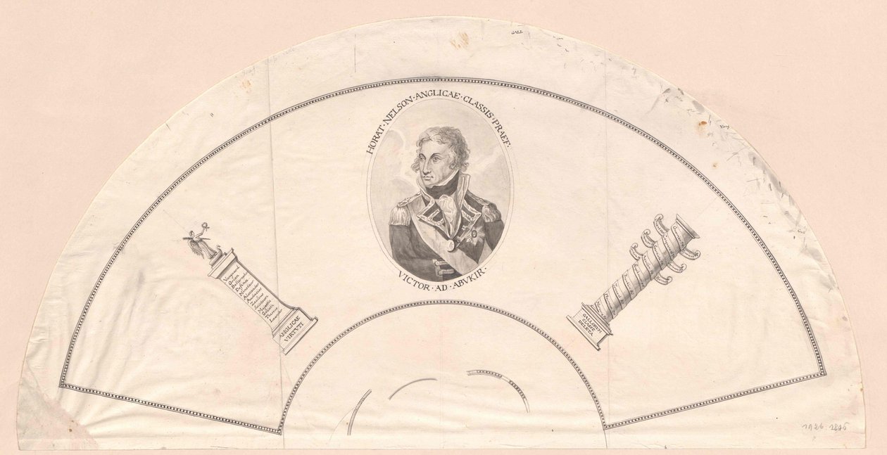 Horatio Vicomte Nelson af Artist Unknown