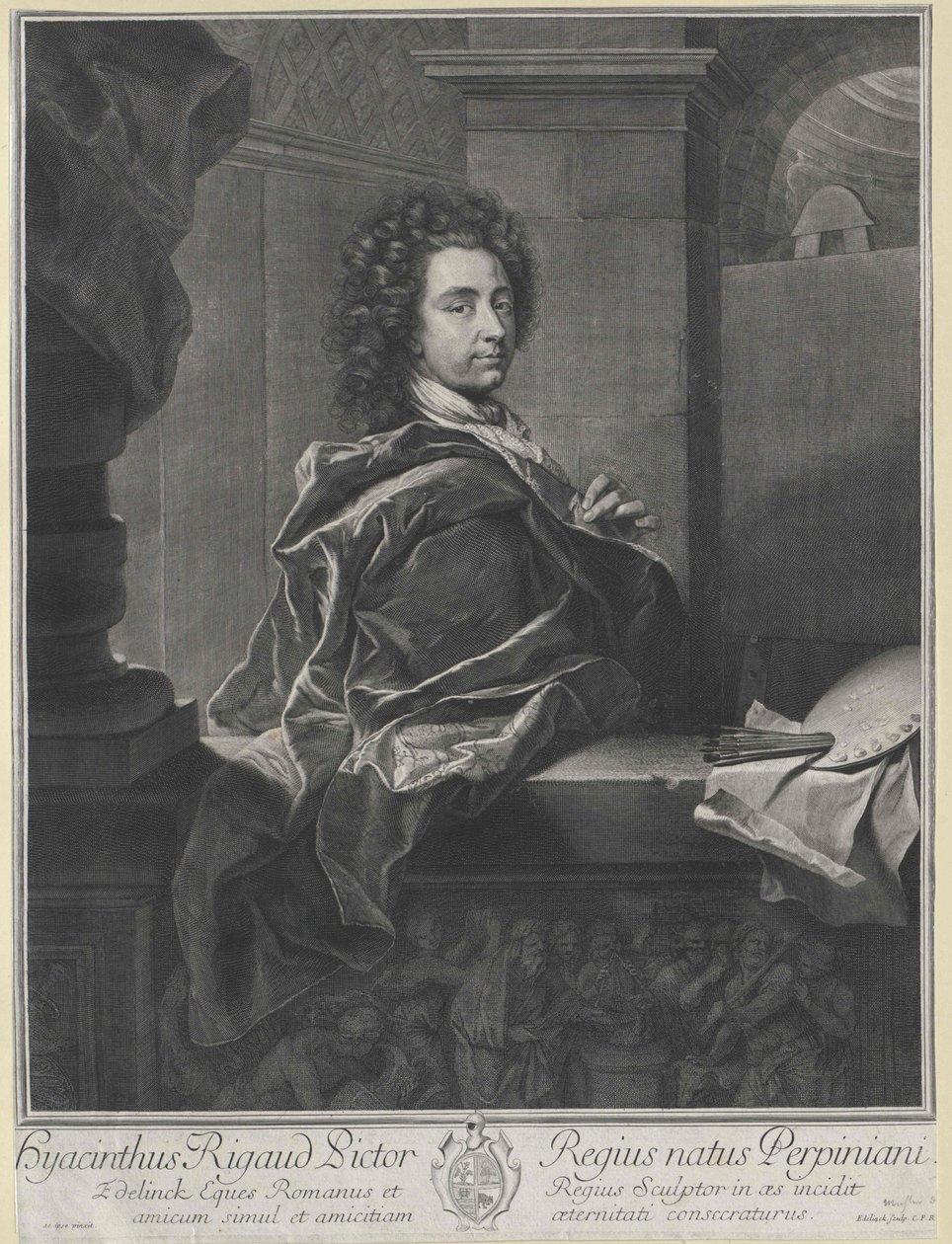 Hyacinthe Rigaud af Artist Unknown
