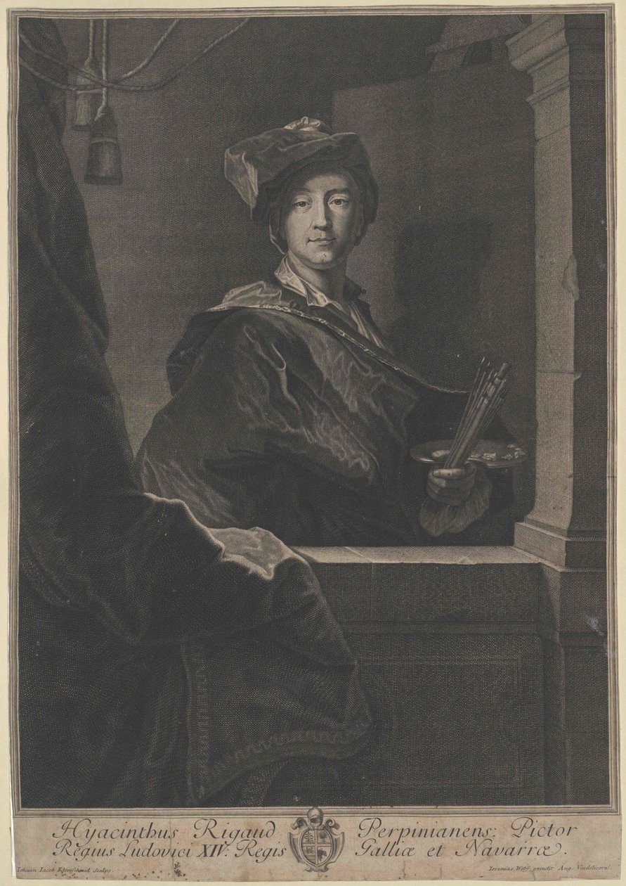 Hyacinthe Rigaud af Artist Unknown