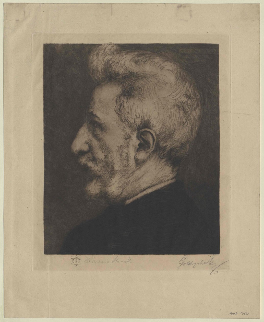 Ignaz Goldziher af Artist Unknown