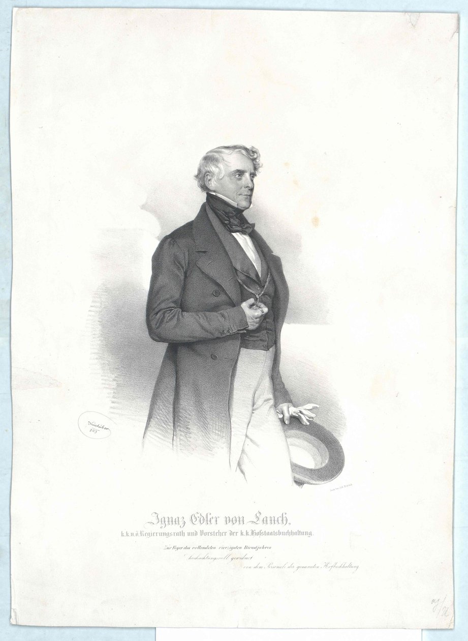 Ignaz von Lauch af Artist Unknown