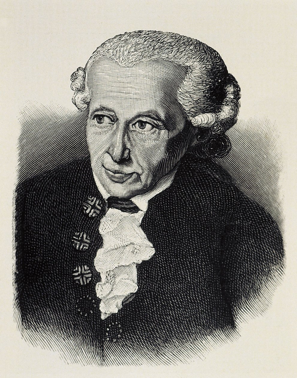 Immanuel Kant (kobberstik) af Artist Unknown