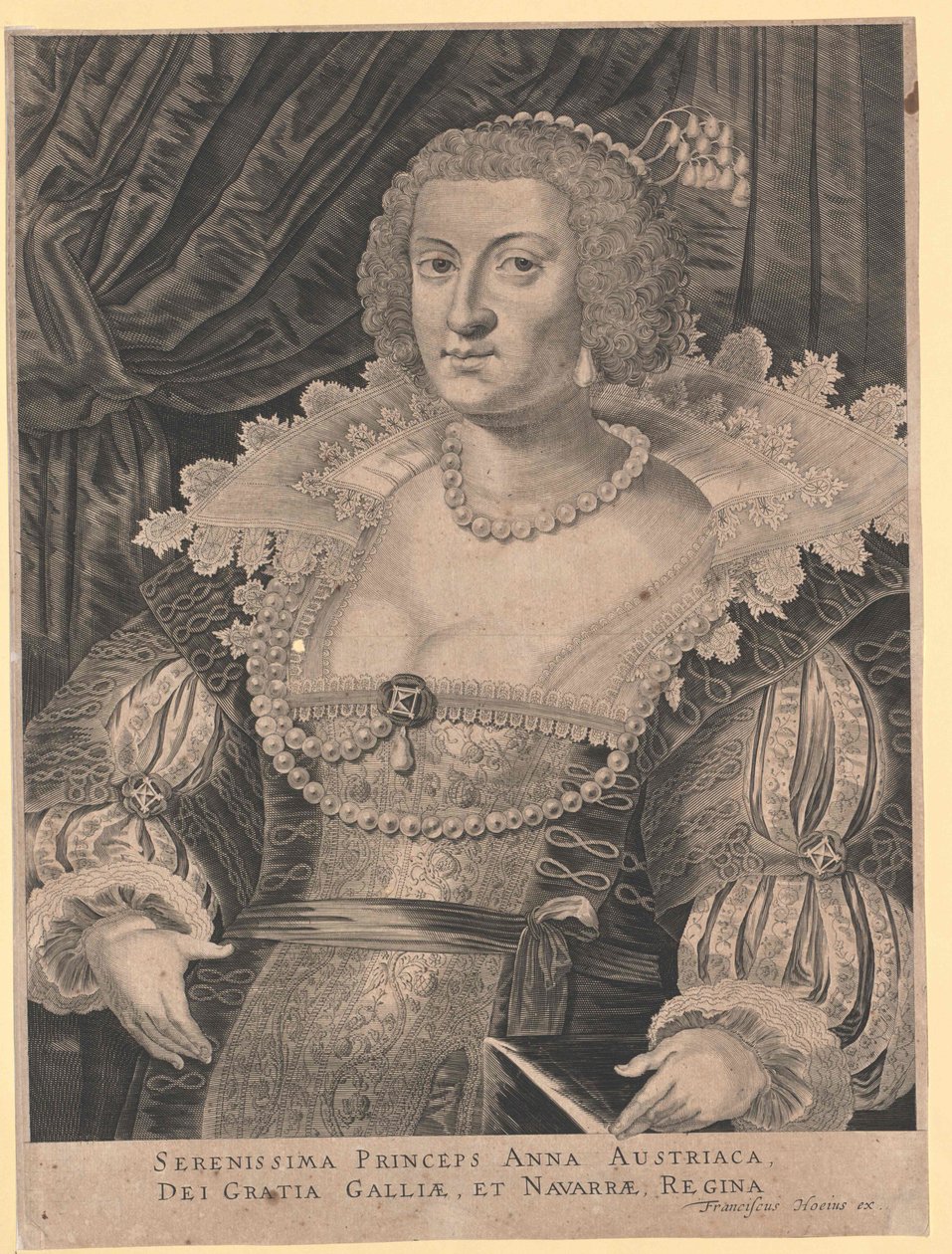 Infanta af Spanien Anna af Artist Unknown