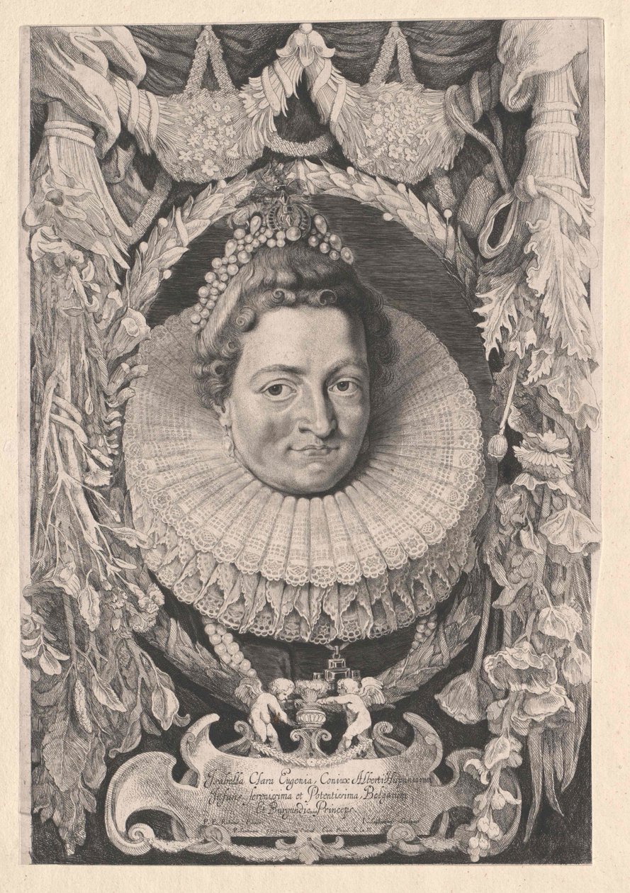 Infanta af Spanien Isabella Clara Eugenia af Artist Unknown