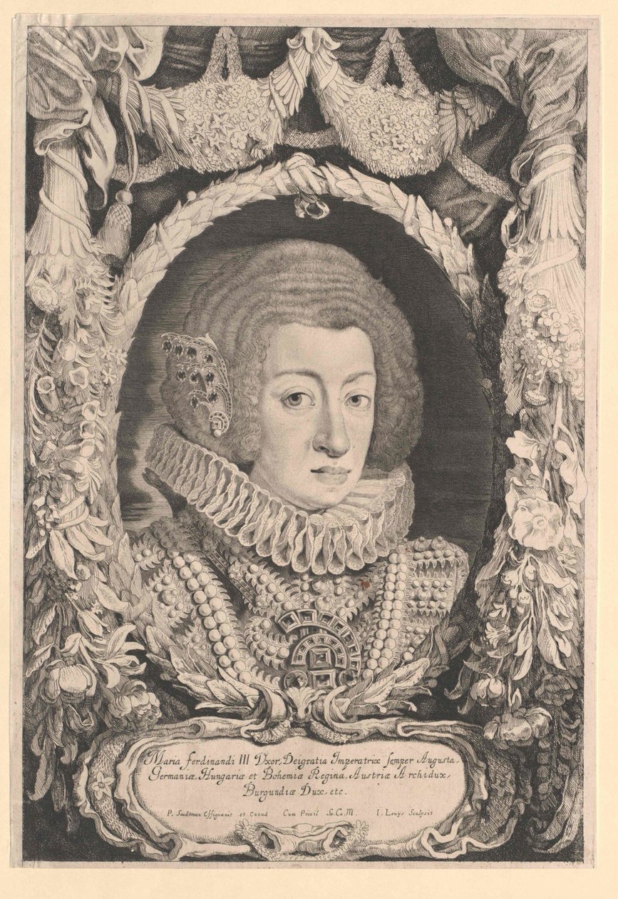 Infanta af Spanien Maria Anna af Artist Unknown