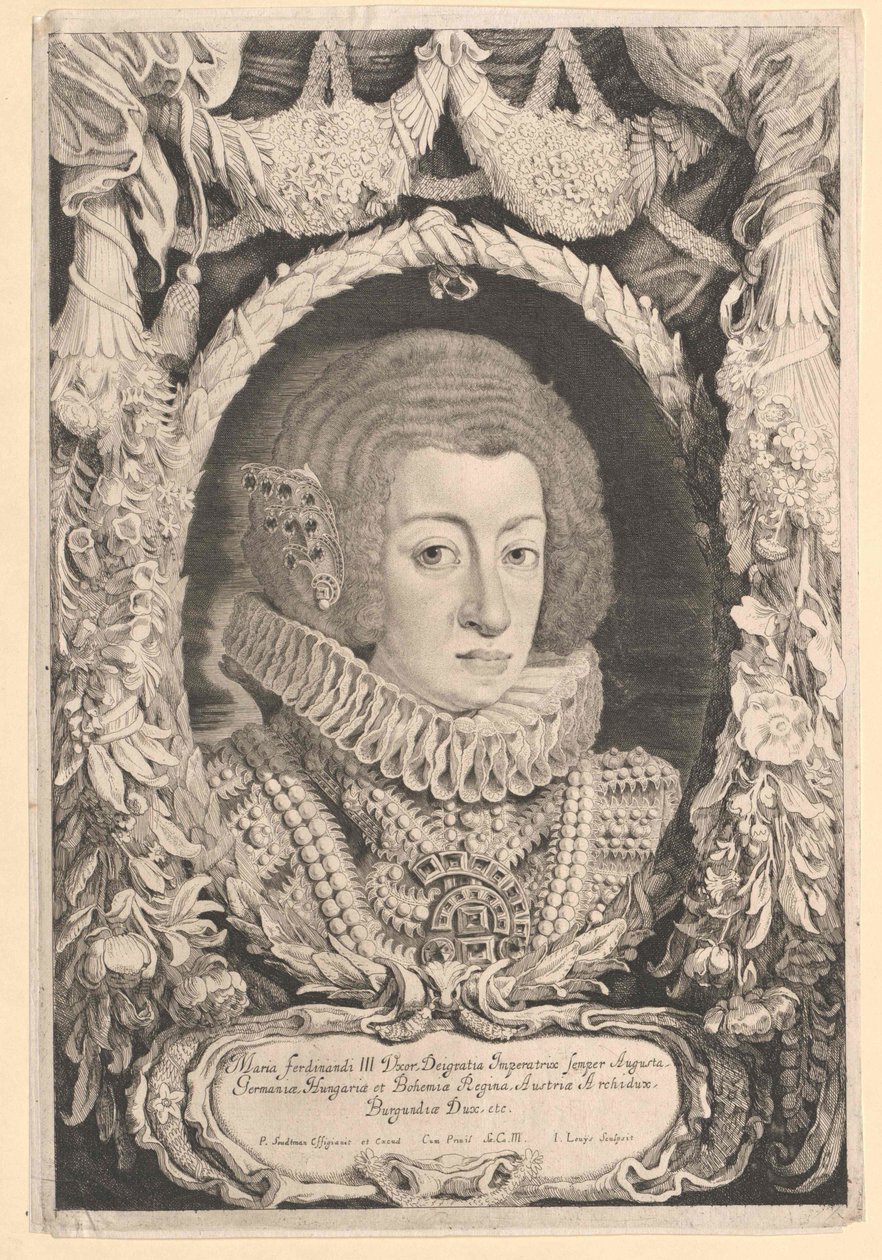 Infanta af Spanien Maria Anna af Artist Unknown