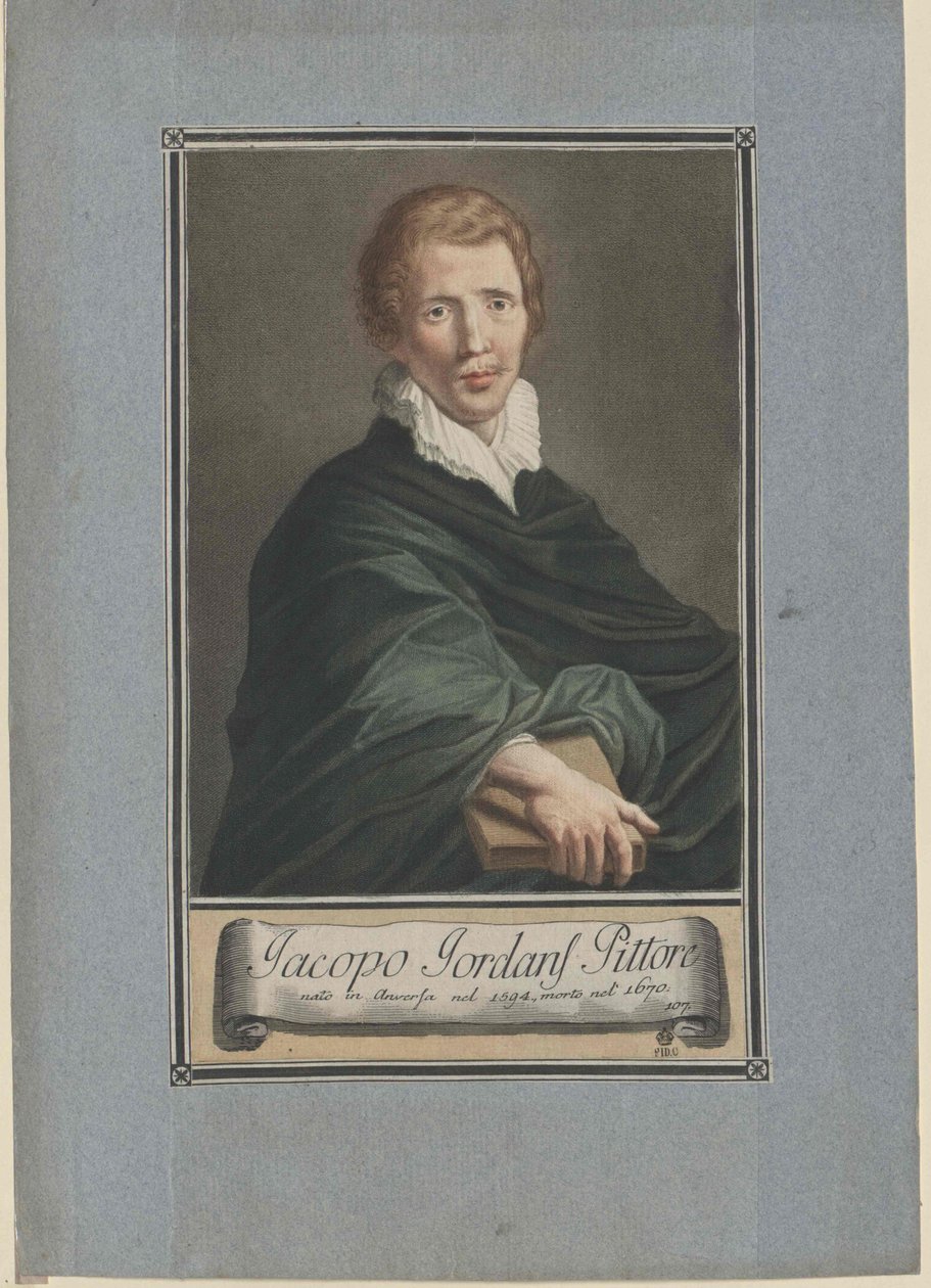 Jakob Jordaens af Artist Unknown