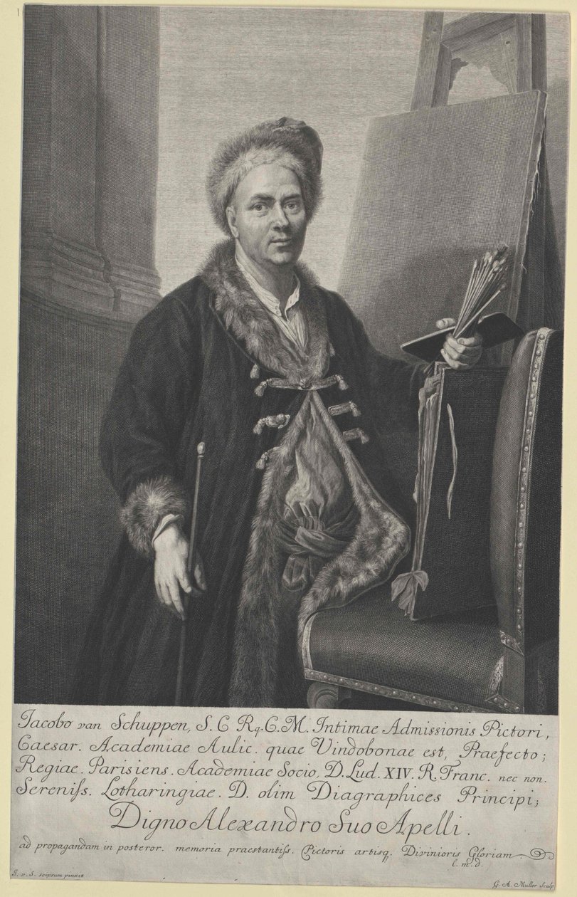 Jakob van Schuppen af Artist Unknown