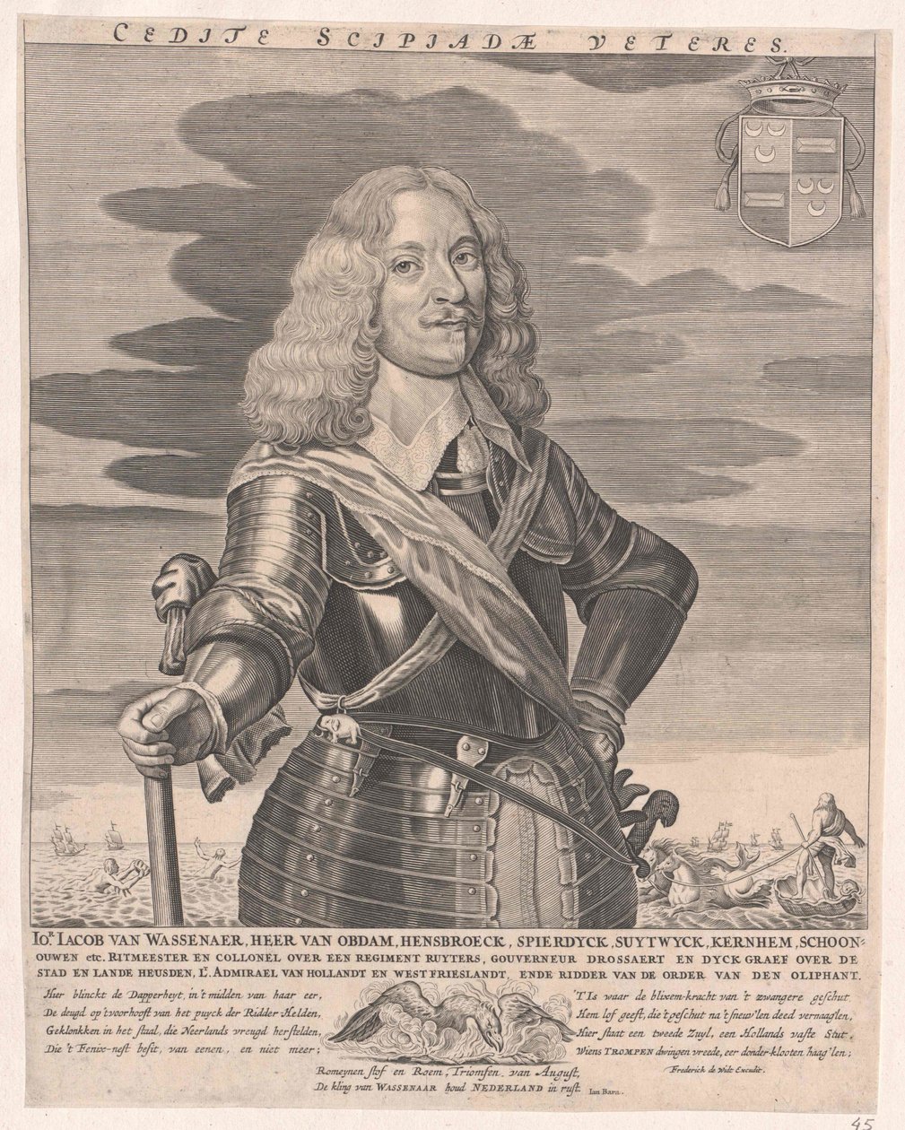 Jakob van Wassenaer-Obdam af Artist Unknown