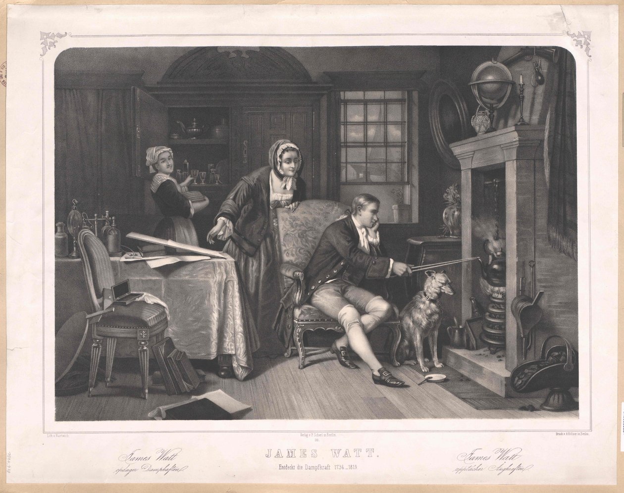 James Watt af Artist Unknown