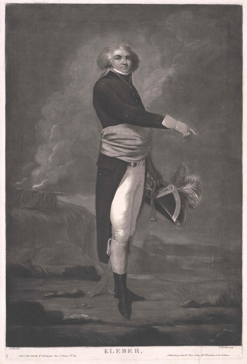 Jean Baptiste Kleber af Artist Unknown
