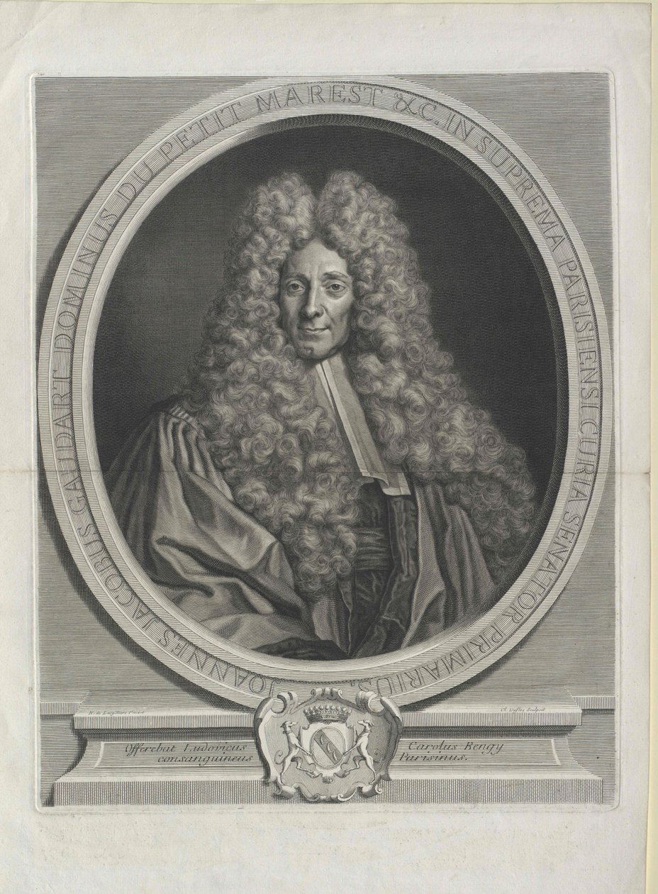 Jean Jacques Gaudar du Petit Marest af Artist Unknown