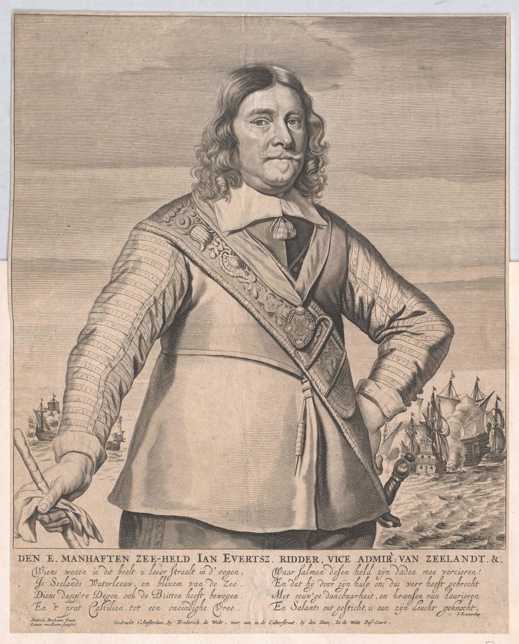Johan Evertsen af Artist Unknown