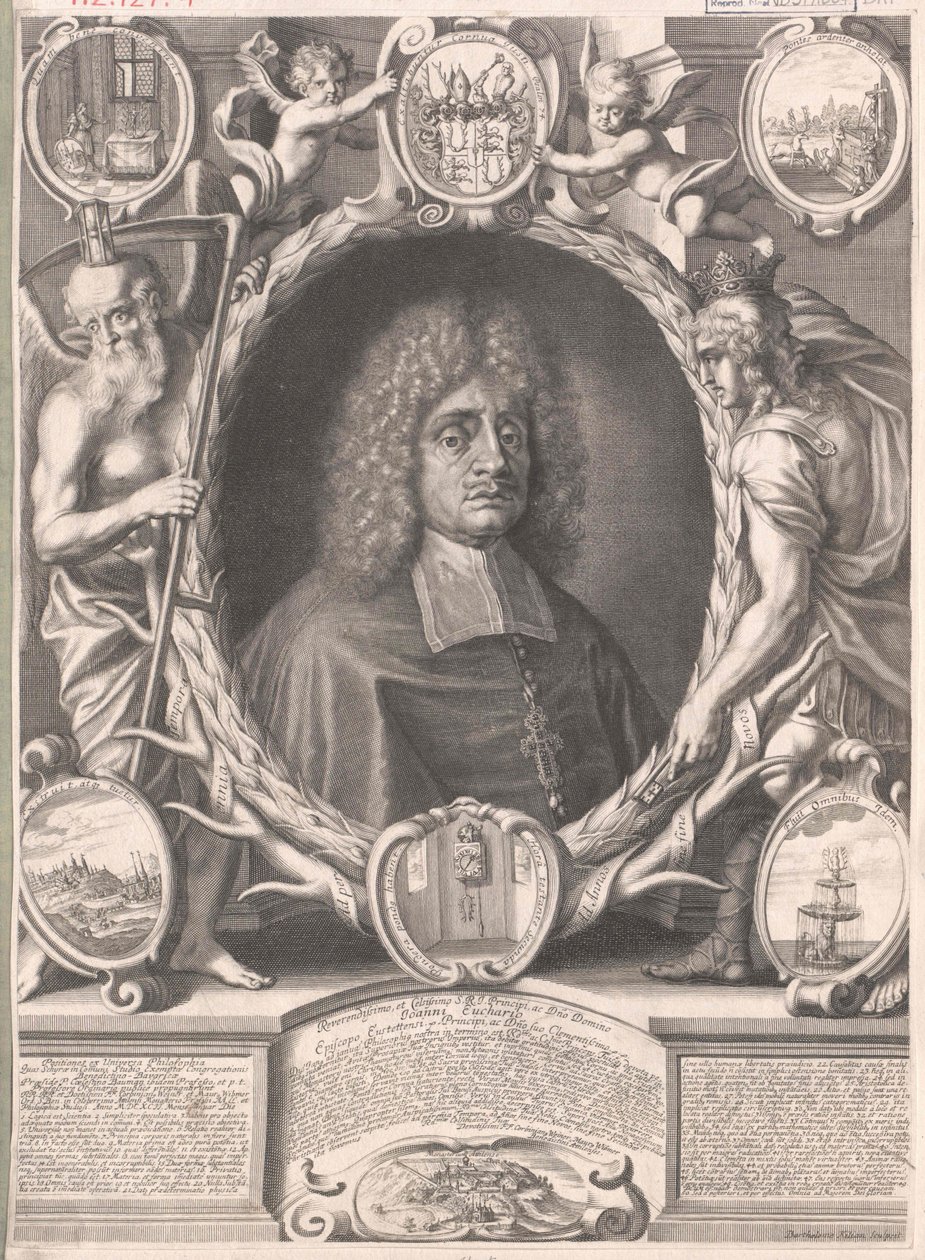 Johann Eucharius Baron Schenk von Castell (tryk) af Artist Unknown